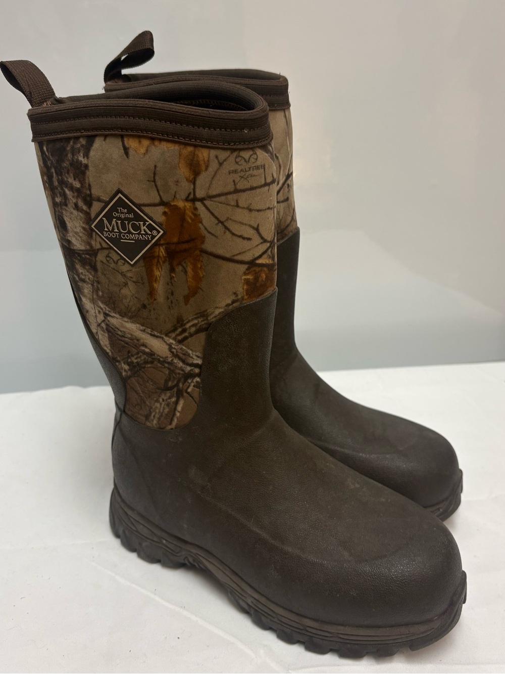 Muck Boots Kids Rugged II Waterproof Camo Boots - Youth Size 2